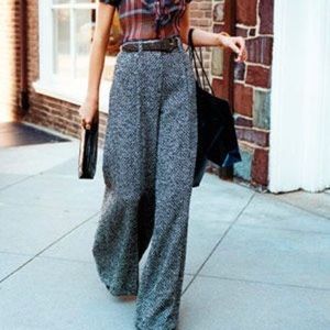 Vintage Wide Leg Giuseppe Zannoti Trousers!